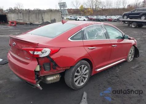 2017 Hyundai Sonata Limited from USA, damaged, VIN 5NPE34AF7HH457992
